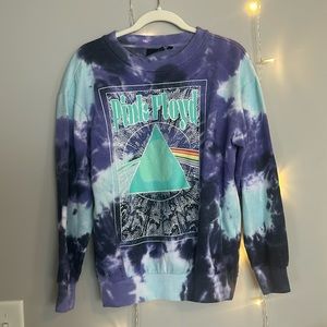 Pink Floyd Tie Dye Crewneck 💿⚡️🎸